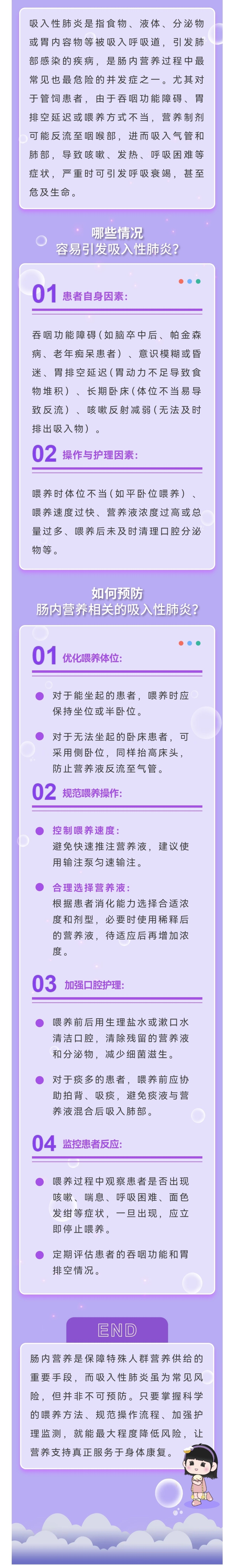 营养领域|吸入性肺炎，肠内营养中不可忽视的风险